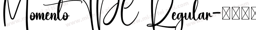 MomentoTPC Regular字体转换